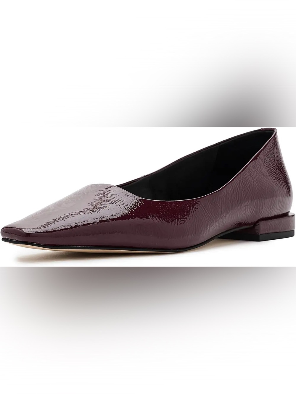 NEW MICHAEL KORS DARRAH BALLET FLATS IN OXBLOOD 6.5